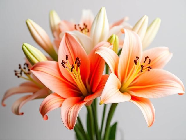 Arreglo de Lirios Orientales Exóticos